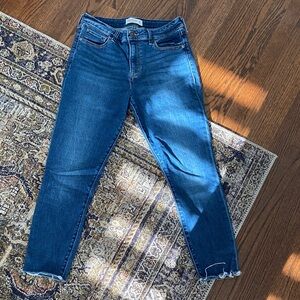 Abercrombie & Fitch Super Skinny Ankle Mid Rise Jeans